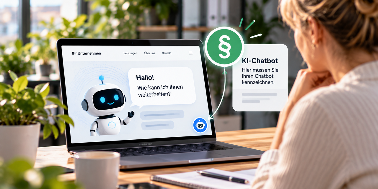 KI-Chatbot auf der Website: Diese Kennzeichnung ist Pflicht